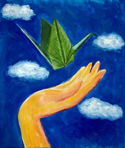 "The Paper Crane" by  Misako Chida